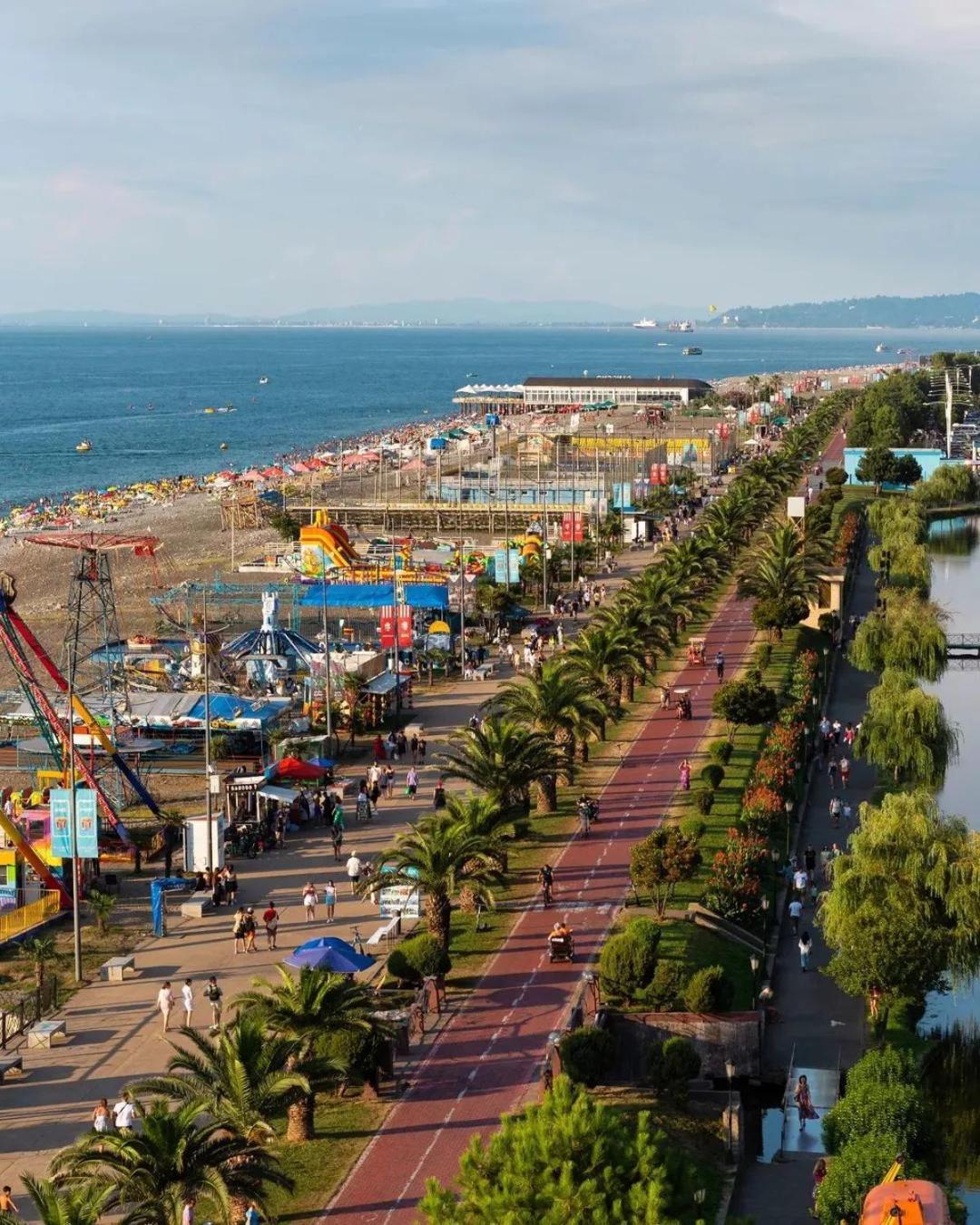 Elegance Sea View Aparthotel In Orbi City Batumi Esterno foto