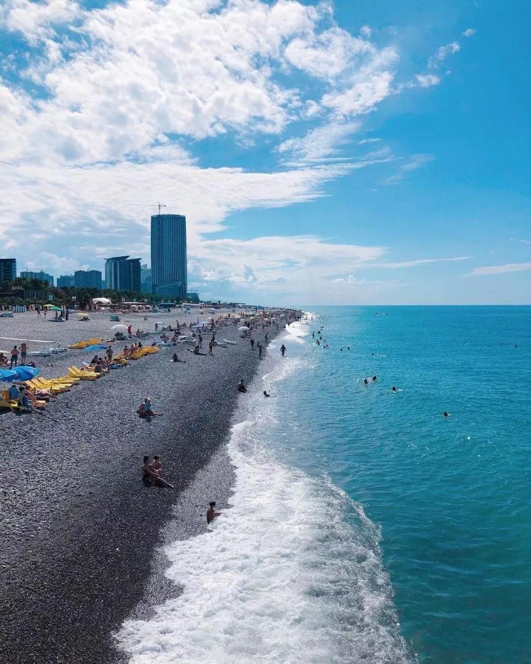 Elegance Sea View Aparthotel In Orbi City Batumi Esterno foto